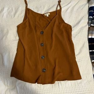 Buckle/Lily White Tank Top Size Large